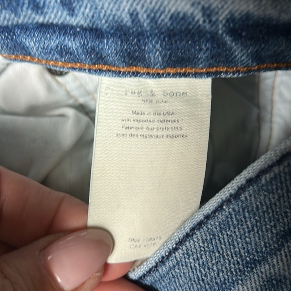 Rag & Bone Men's Jeans Size 30 Button Fly EUC Fit 2 Slim - Picture 11 of 11